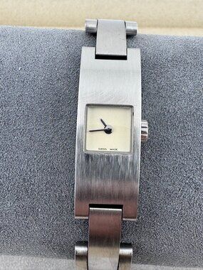 Vintage Swiss Made Coach Stainless Steel Watch 7.25 in in length